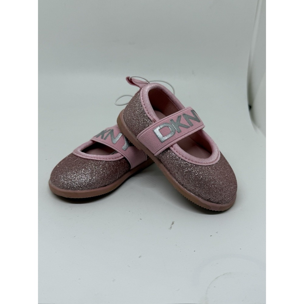 Baby Girl DKNY Pink Ballet Shoes Size 2